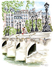 Pont Neuf Lovers (Original Artwork)