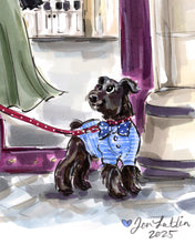 Miniature Schnauzers of le Marais (Original Artwork)