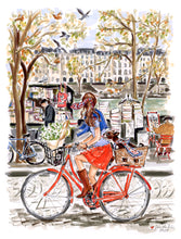 Bisous and Baguettes (Original Artwork)