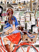 Bisous and Baguettes (Original Artwork)