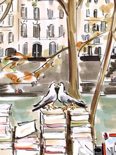 Bisous and Baguettes (Original Artwork)