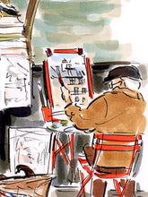 Bisous and Baguettes (Original Artwork)