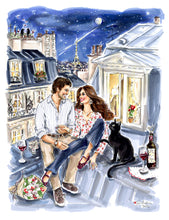 Moonlight Romance (Original Artwork)