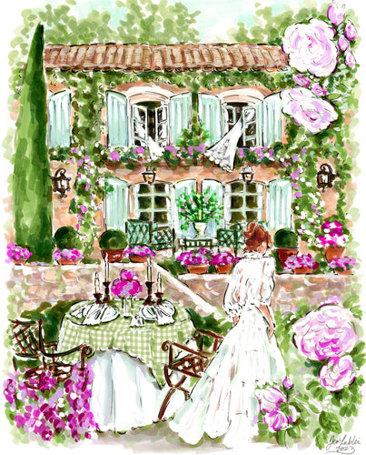 Garden of Provençal Delights (Original Artwork)