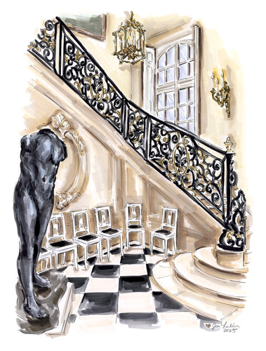Sculptural Staircase (Original Artwork)