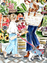 Meet Cute au Marché (Original Artwork)