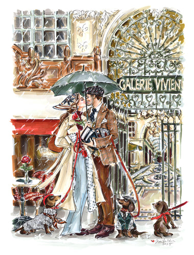 Kissing Rose (Original Artwork)