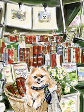 Pedal Pushers and Pomeranians (Original Artwork)