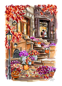 Autumn In New York (Original Artwork)