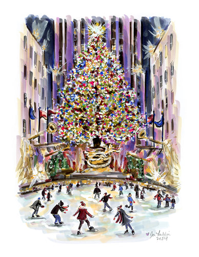 Christmas in Manhattan (Original Artwork)