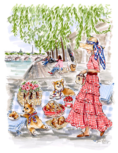 French Girls (Original Artwork)