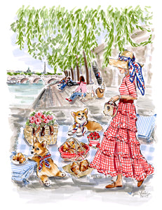 French Girls (Original Artwork)