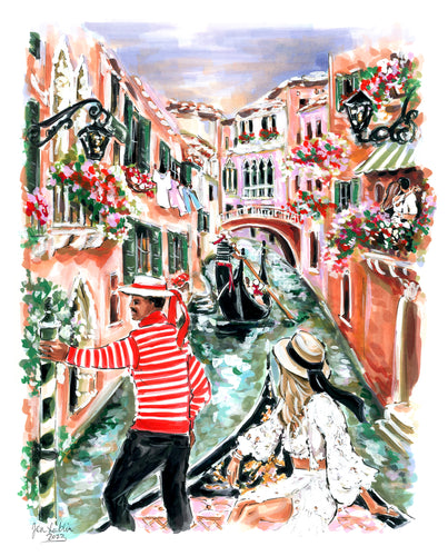 Midsummer Night's Venetian Dream (Original Artwork)