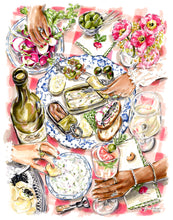 Dinner With Friends (Original Artwork)