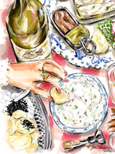 Dinner With Friends (Original Artwork)