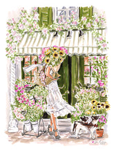 Frenchies and Fleurs (Original Artwork)