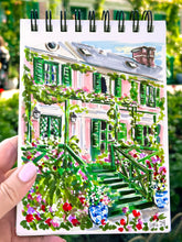 "Giverny - Maison de Monet" Original Artwork by Jen Lublin. Copyright ©JenLublinDesign