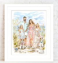 PREMIER Custom Group Illustration with Background ~ 5+ Figures (Starting at $2,900+)