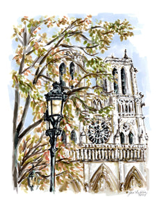 Notre Dame Cathedral (Original Artwork)