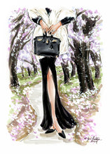 "LUXE IN CENTRAL PARK, NO. 3" Original Artwork by Jen Lublin. Copyright ©JenLublinDesign