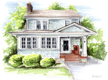 BASIC Custom Whimsical Home & Landscape Illustration (Starting at $1,100+)